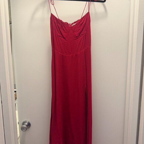 Reformation Juliette Dress - Rhubarb - Picture 4 of 4